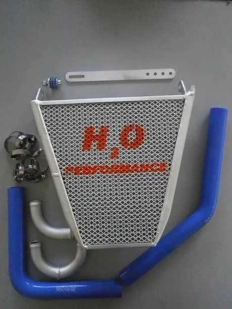 H2O Performance Additional Racing Radiator kit Yamaha YZF-R3 (2015 - 2022)