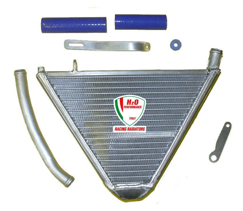 H2O Performance Additional Racing Radiator - Triumph Daytona 675 (2006 - 2012)