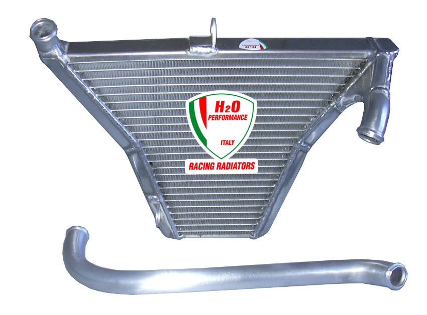 H2O Performance Additional Racing Radiator - Yamaha YZF-R6 (2003 - 2005)