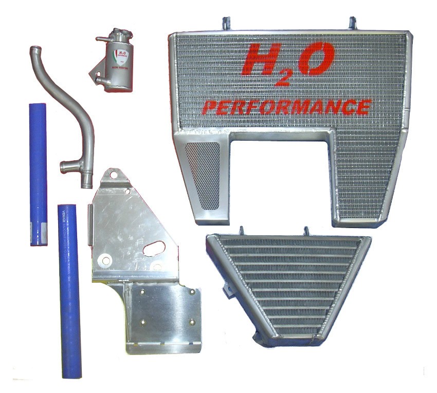 H2O Performance EVO Oversize Radiator and Oil Cooler kit - Ducati 848 / 1098 / 1198