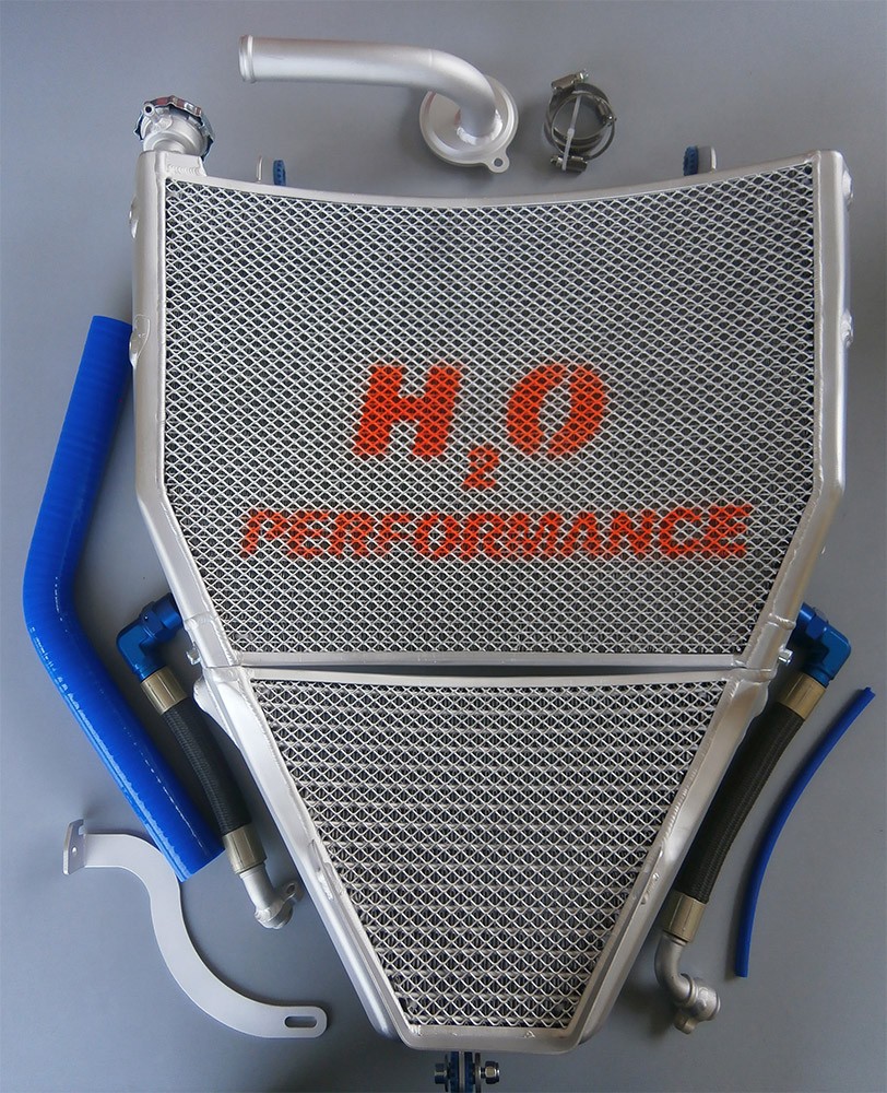 H2O Performance EVO Oversize Radiator and Oil Cooler kit - 2015-2022 Yamaha YZF-R1 / R1S / R1M