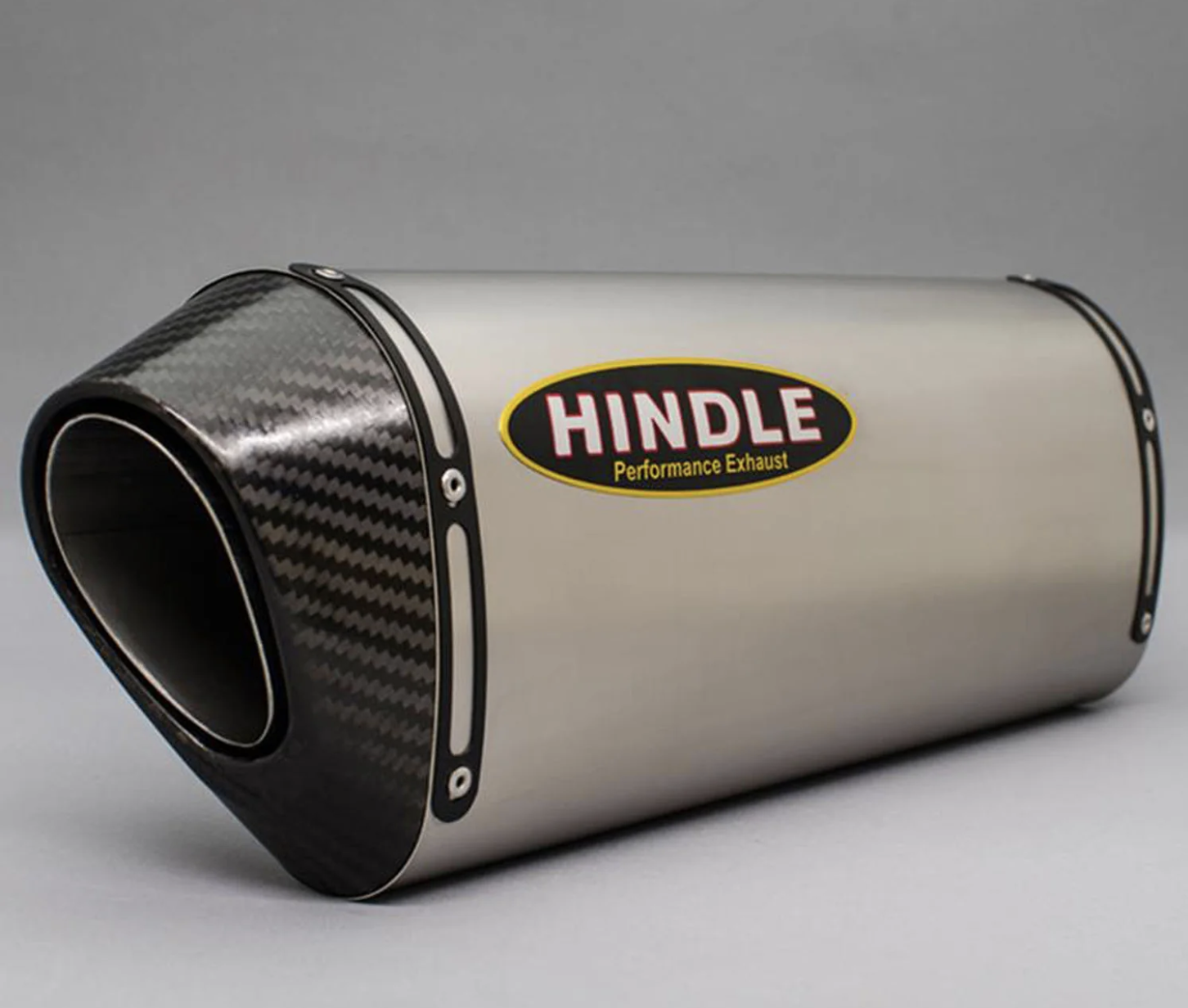 Hindle Full Exhaust System with Titanium Black Muffler/Black Carbon Tip - Yamaha YZF-R1 (2015 - 2016)