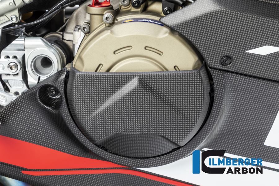 Ilmberger Carbon Clutch Cover (Matte) - Ducati Panigale V4 / V4S / V4R