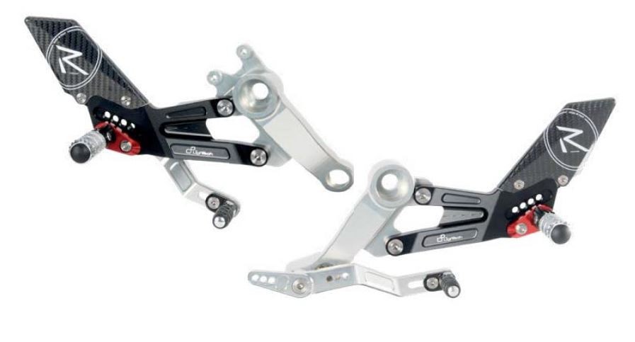 LighTech Track System STD / GP Shift Rearsets - Aprilia RS 660 (2021-2023)