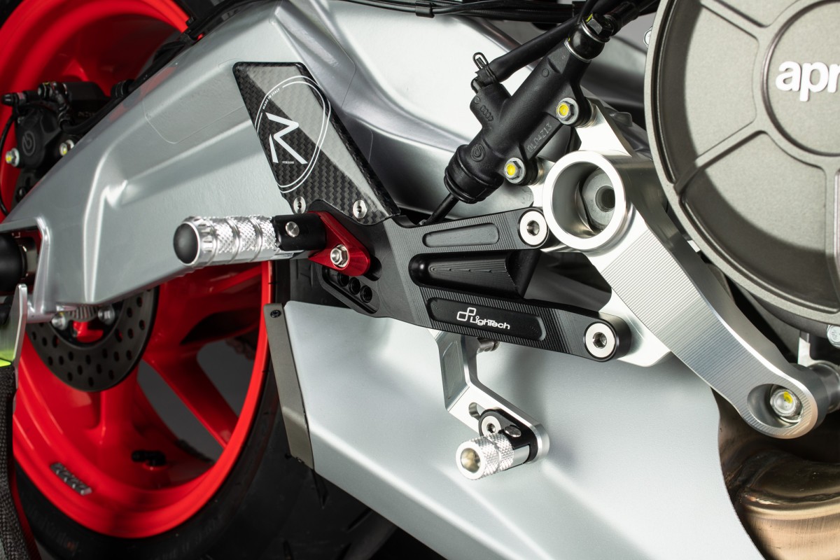 LighTech Track System STD / GP Shift Rearsets - Aprilia RS 660 (2021-2023)