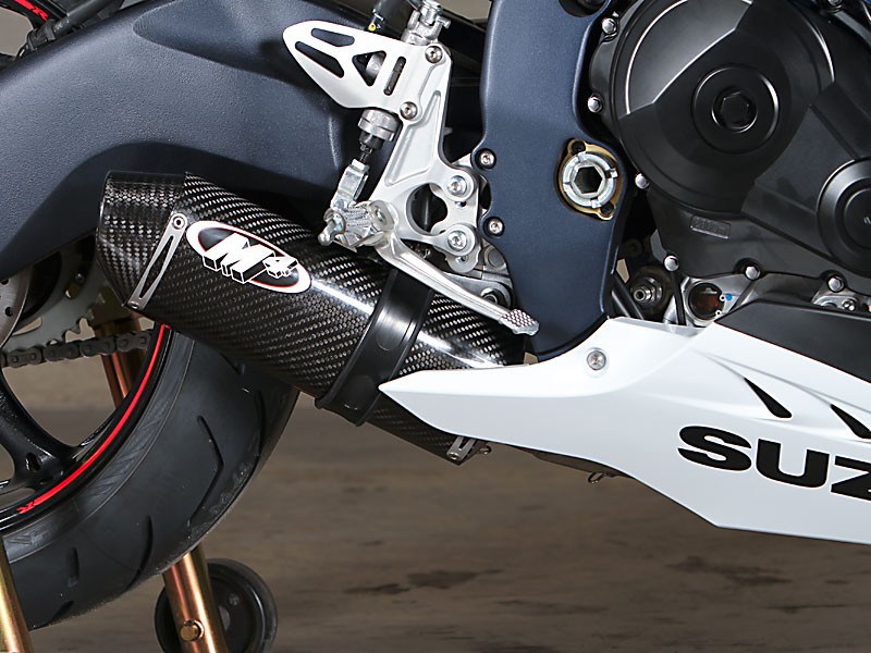 M4 FULL SYSTEM WITH CARBON STREET SLAYER CANISTER 2012-2016 Suzuki GSX-R1000