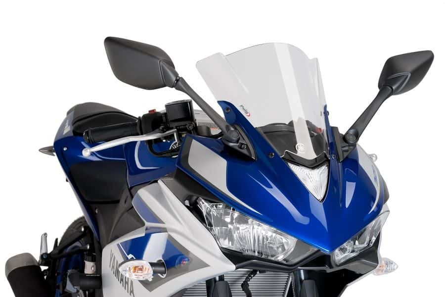 Puig Z-Racing Windscreen - 2015-2018 Yamaha YZF-R3