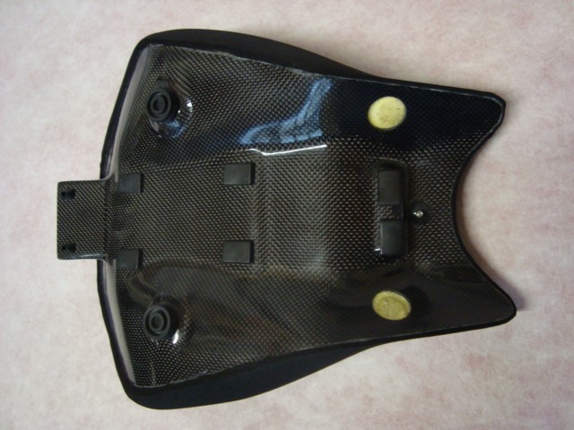 Race Seats Competition Line Carbon Fiber Seat Plate - Ducati Panigale 1199