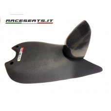 Race Seats Tank Extension with Embossed Seat - Ducati Panigale V4