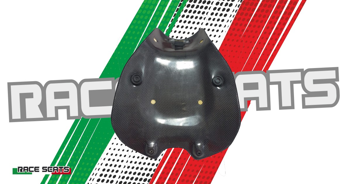 Race Seats Competition Line +5mm with Carbon Fiber Seat Plate - Ducati v2 955 (2020)