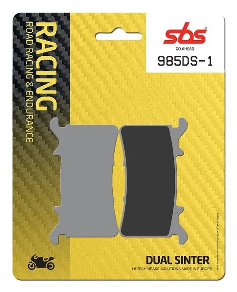 SBS Dual Sinter 1 Brake Pads - 860DS1