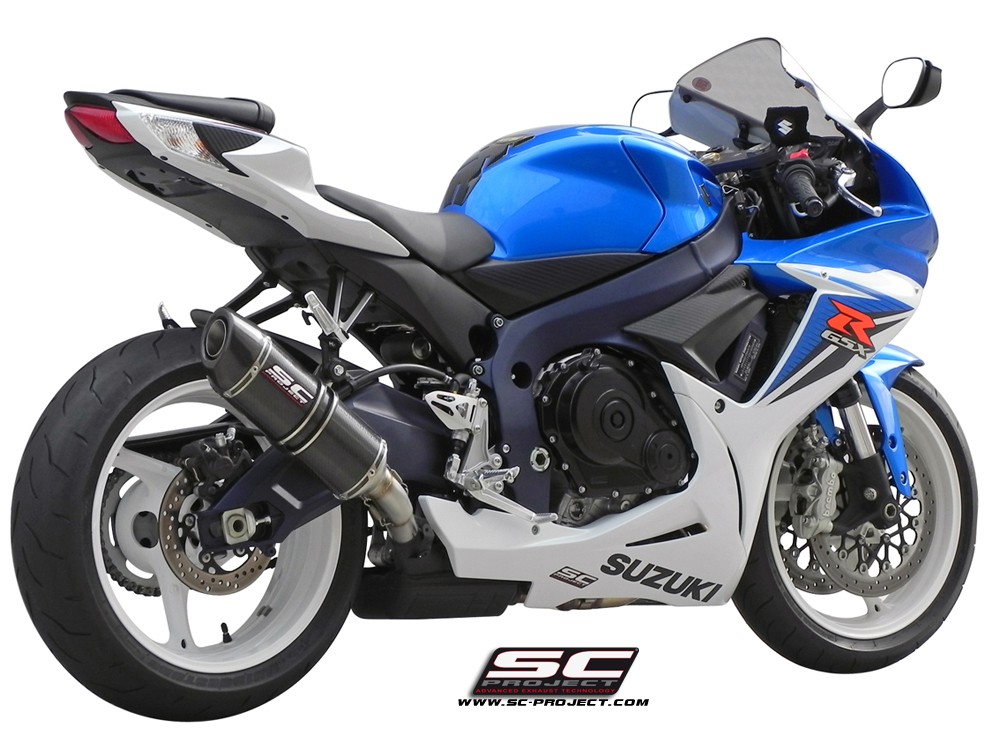 SC-Project Oval Slip On - Suzuki GSX-R600 / GSX-R750 2011-2018