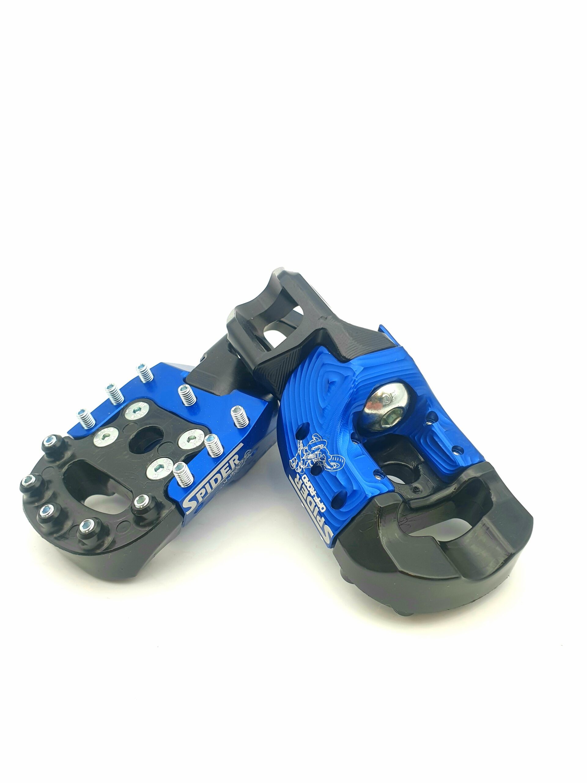 Spider Off-Road Adjustable Supermoto Footpegs - KTM 690 SMC-R / Husqvarna 701 Supermoto