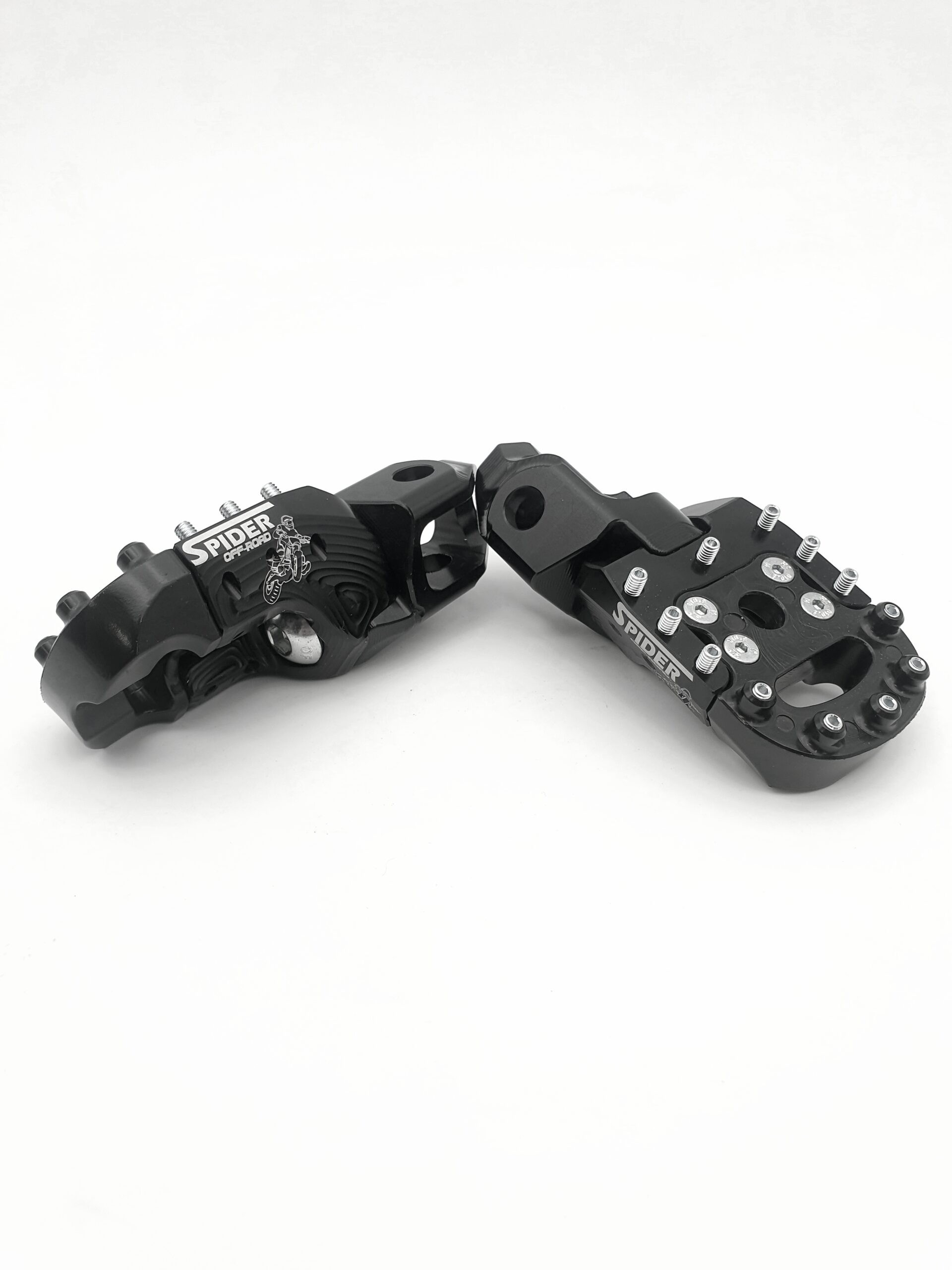 Spider Off-Road Adjustable Supermoto Footpegs - 2009-2022 Yamaha YZ / YZF / WR 250 / 450