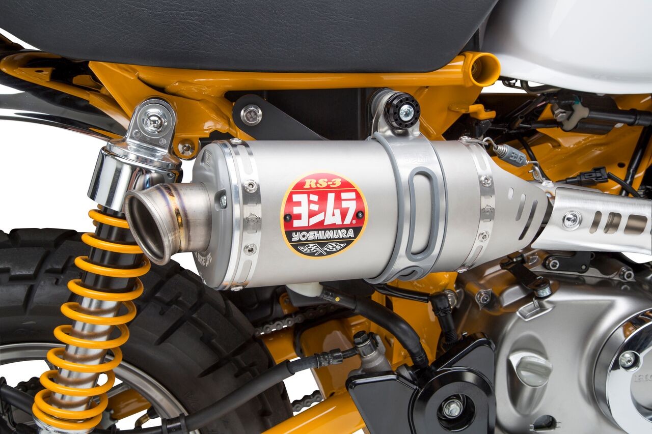 Yoshimura R&D RS-3 Slip On Muffler for 2019 Honda Monkey 125