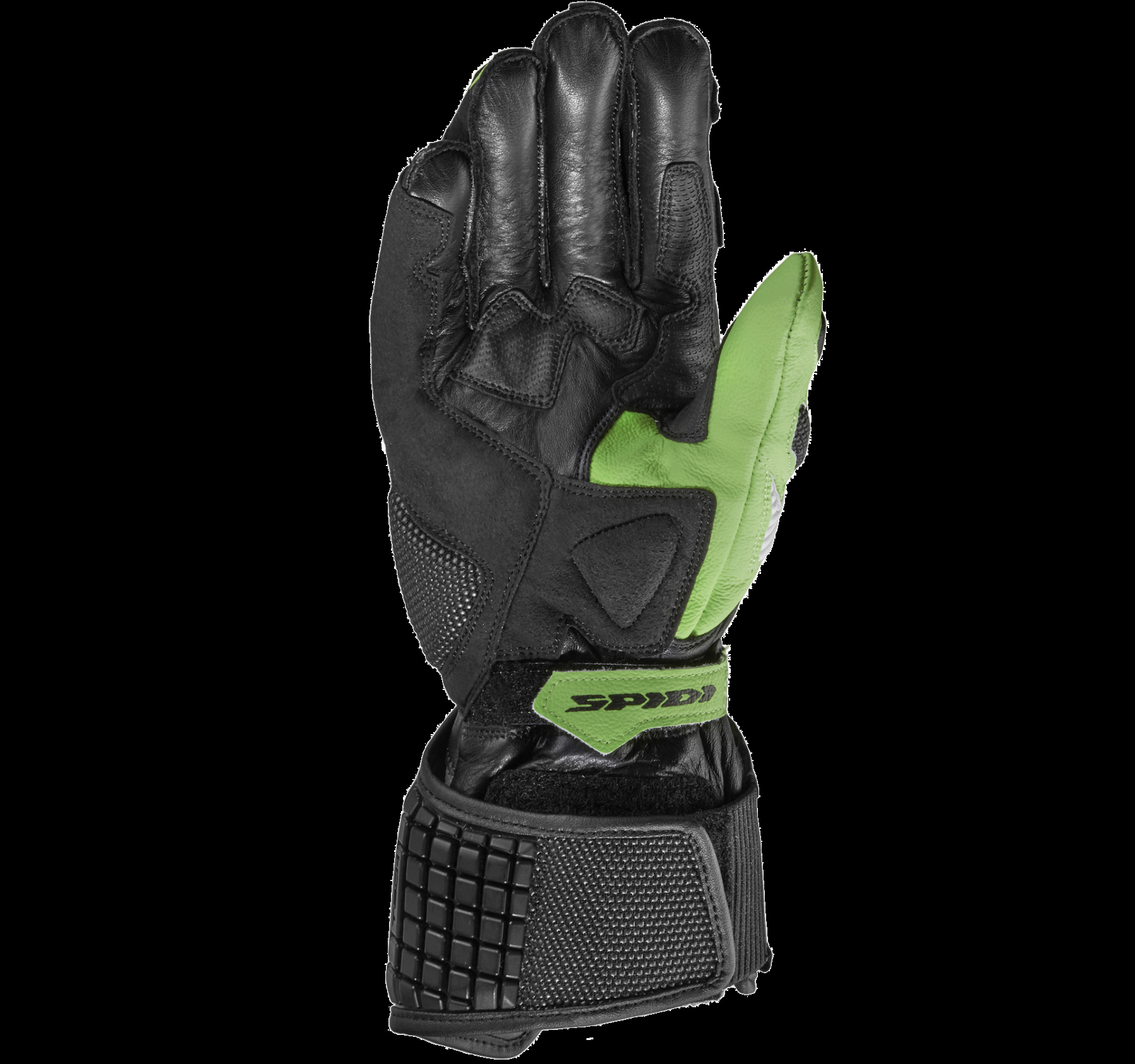 Spidi Carbo 5 Gloves -  Black / White / Green