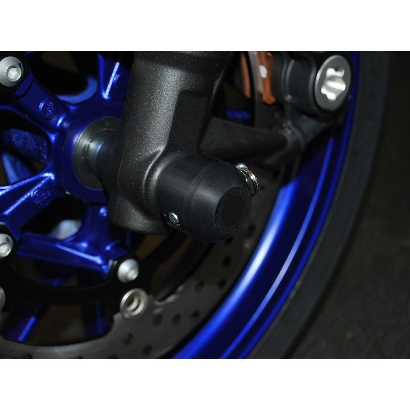 Woodcraft Front Axle Slider Kit - Yamaha FZ-09 14-18 / XSR900 16-18 / FJ-09 Tracer 15-18