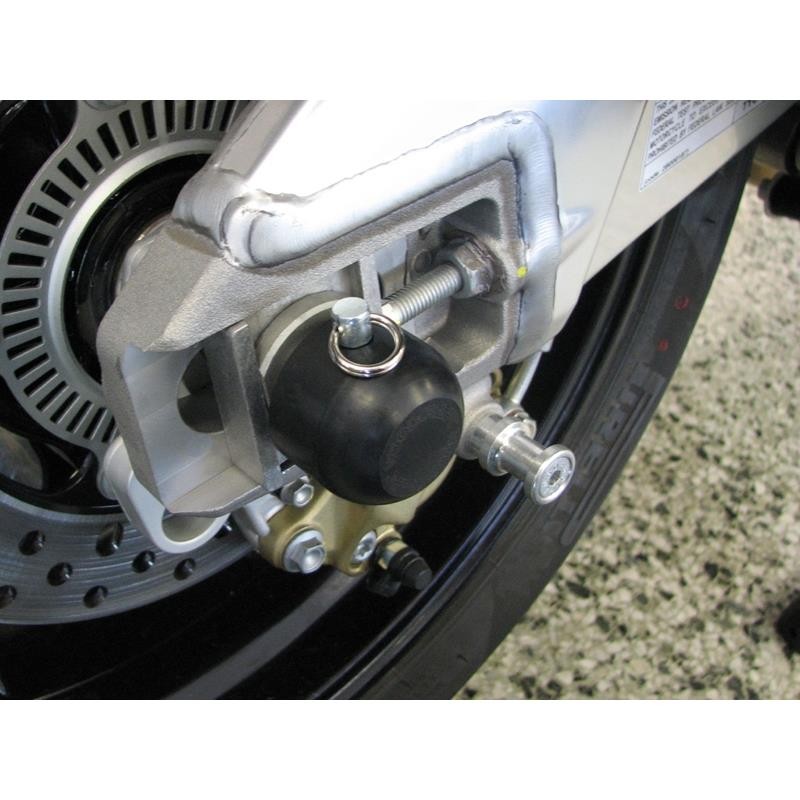 Woodcraft Rear Axle Slider Kit - Aprilia (most models)