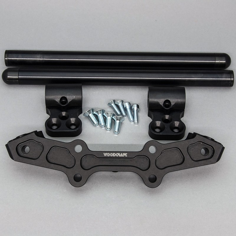 Woodcraft Clip On Adapter Plate - 1.5" Rise - Yamaha FZ-07 / MT-07 (2015-2020)