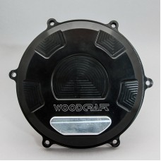 Woodcraft Ducati Panigale V4 RHS Clutch Cover w/Stainless Steel Skid Plate