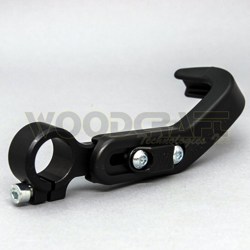 Woodcraft Hand & Lever Guard - Right Side - Black