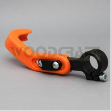 Woodcraft Hand & Lever Guard - Left Side - Orange