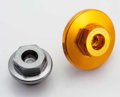 Zeta Racing Billet Aluminum Oil Filler Cap for Kawasakis (see application list) M30x1.5