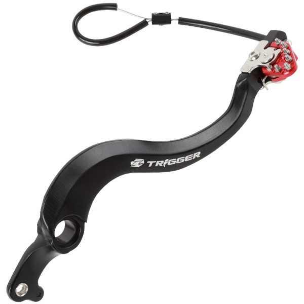 Zeta Racing Trigger Rear Brake Pedal - Honda CRF