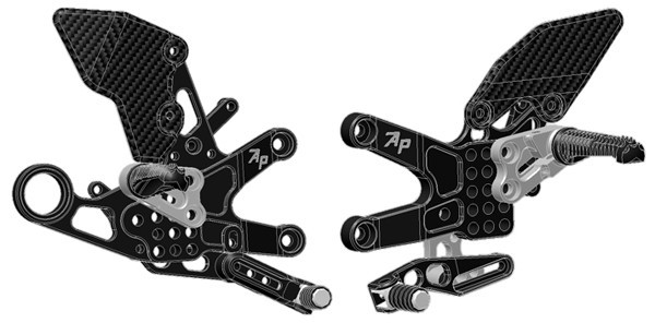 Attack Performance Rearsets - 2009-2014 BMW S1000RR