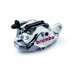 Superbike Unlimited Underslung Rear Brake Caliper Kit - 2004-2014 YZF-R1 - Brembo or Beringer Caliper