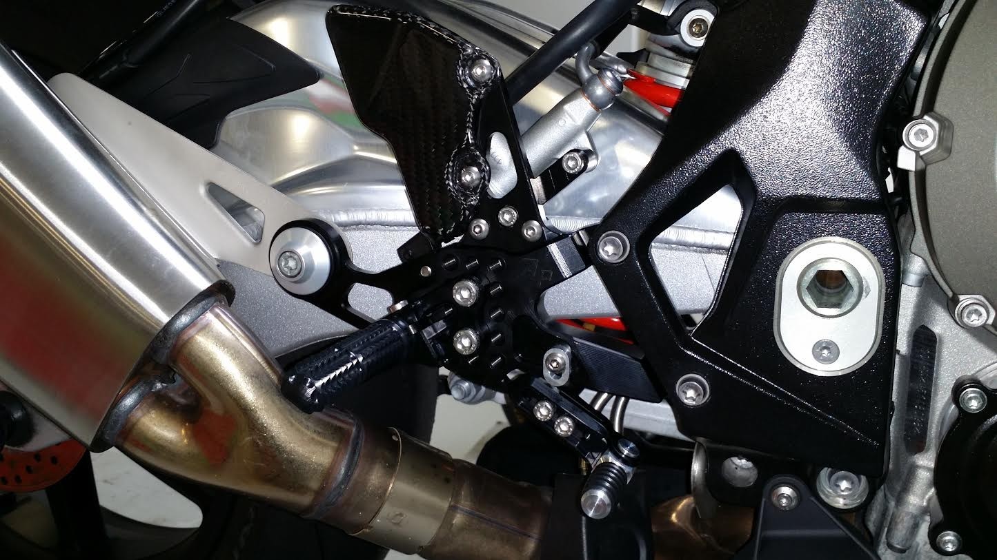 Attack Performance Rearsets Kit - 2015-18 BMW S1000RR