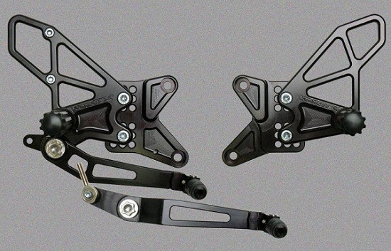 Vortex Adjustable Rearsets 2009-2014 Yamaha YZF-R1