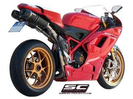 SC-Project Ducati 848 / 1098 / 1198 Oval Slip On Exhaust