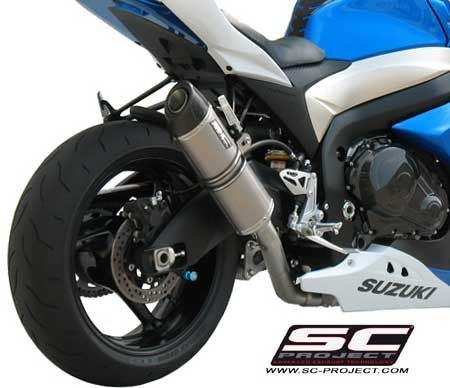 SC-Project 2009-2011 Suzuki GSX-R1000 Oval Exhaust