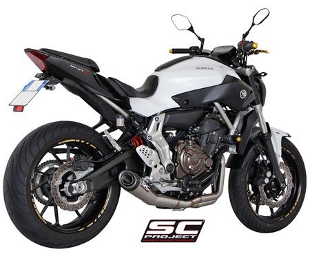 SC-Project Conic Full System 2013-2018 Yamaha FZ-07 / MT-07