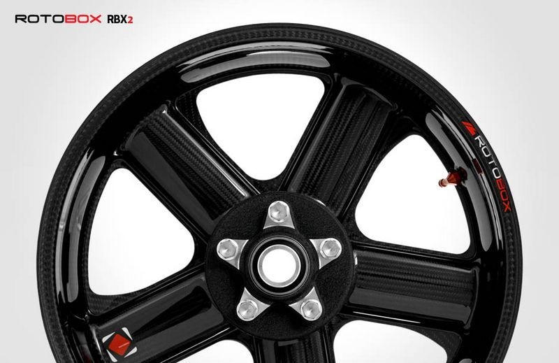 RotoBox RBX2 Carbon Fiber Wheel Set - Honda, Kawasaki, Suzuki, Yamaha, BMW, Aprilia, Ducati, KTM, MV Augusta