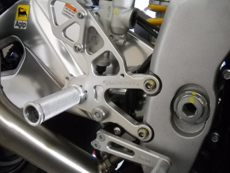 Woodcraft Complete Rearset for Aprilia RSV4 APRC, Tuono V4 2009