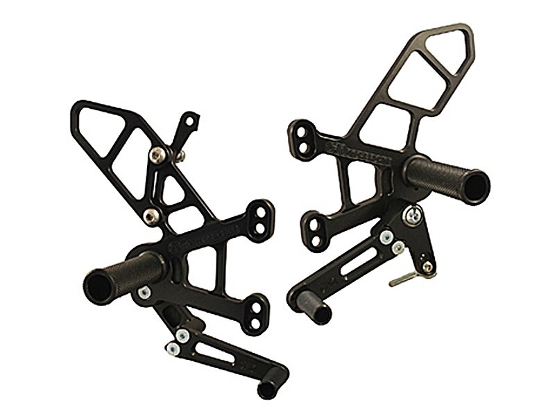 Woodcraft Kawasaki ZX-10R 2011-15 Complete Rearset - Standard Shift