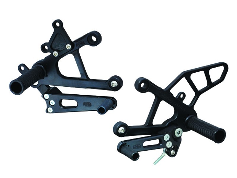 Woodcraft Rearset Kit - Kawasaki ZX-6R 636 (2013-2018)