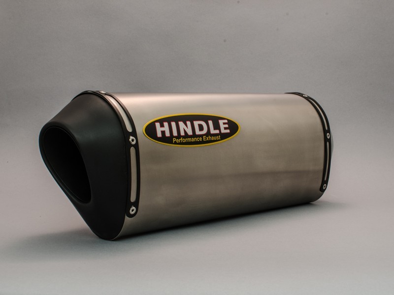 Hindle 3/4 Exhaust System with Titanium Muffler/Black Carbon Tip - Yamaha YZF-R1 (2015 - 2016)