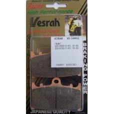 VESRAH VD-344 RJL BRAKE PAD KIT FOR SUZUKI GSXR600 AND GSXR750