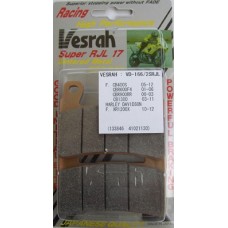 VESRAH VD-166/2SRJL-17 BRAKE PAD KIT  FOR HONDA CBR900R