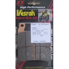 VESRAH VD-166/2SRJL-XX BRAKE PAD KIT FOR HONDA CBR1300 / KAWASAKI ZX-6R / 636