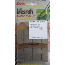 VESRAH VD-262 SRJL-17 BRAKE PAD KIT FOR BREMBO