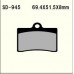 VESRAH VD-945 SRJL-17 BRAKE PAD KIT FOR BREMBO