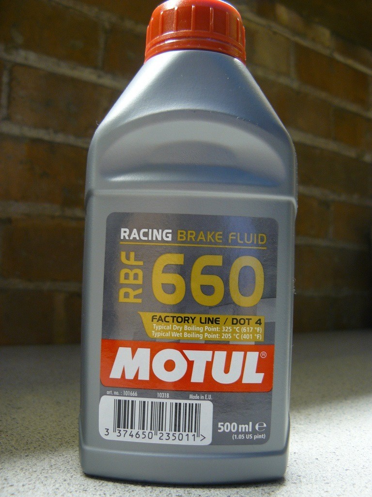 Motul RBF660 Full Synthetic Racing Brake Fluid .5L