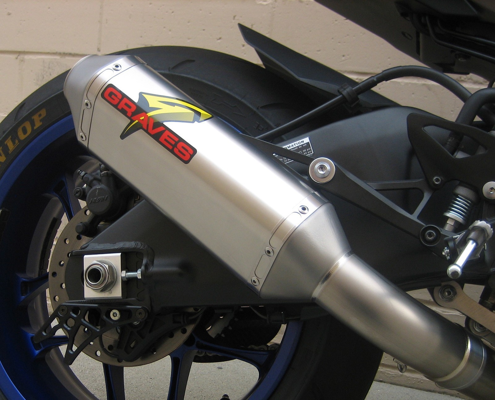 Graves Motorsports 2015+ Yamaha R1 / R1M Cat Eliminator Titanium Exhaust System