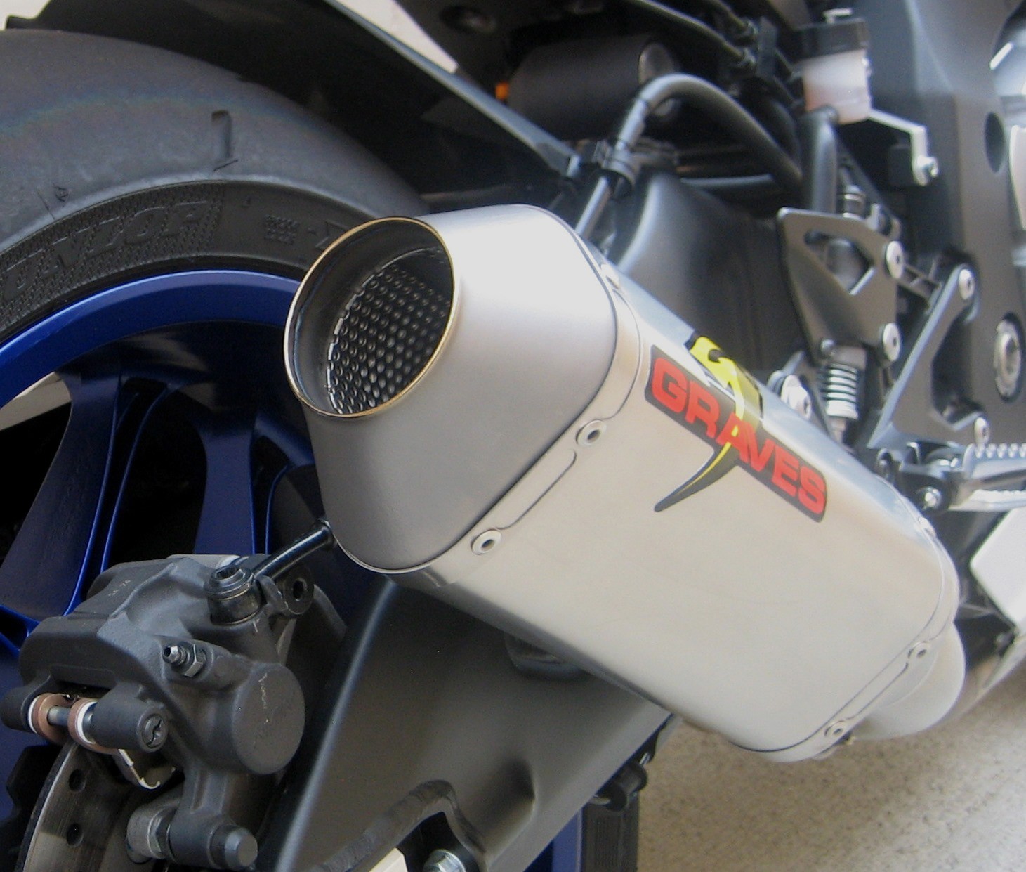 Graves Motorsports 2015+ Yamaha R1 / R1M Cat Eliminator Titanium Exhaust System