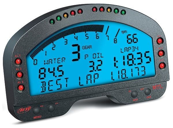 AIM Sports EVO4 Datalogger With MXL Dash