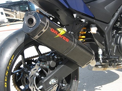 Graves Motorsports Yamaha YZF-R3 Full Exhaust System WORKS 2